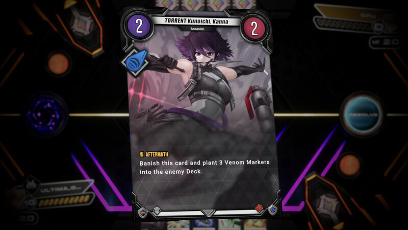 Gear Slayer CCG combat resolve